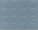SUELO GOMA RELIEVE CIRCULAR COLOR GRIS